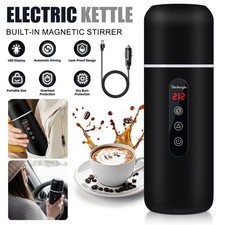 Electric Car Cup Travel Heating Cup Coffee Mug Heater Electric Water Bottle UK
