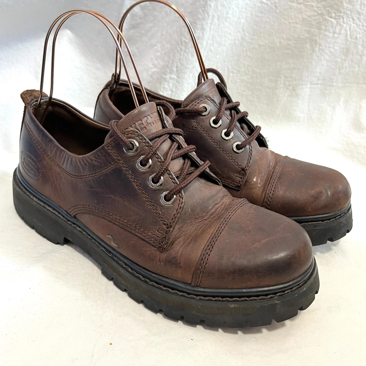 Skechers Chunky Lug Sole Monk Strap Oxfords Brown Y2K 99/00 Skechers Platform Chunky Lug Sole | Mercari main image 4