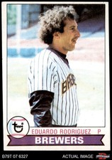 1979 Topps #108 Eduardo Rodriguez Brewers 4 - VG/EX