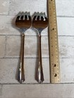 Oneida Juilliard Cube Set of 2 Serving Forks Stainless Flatware — photo 5