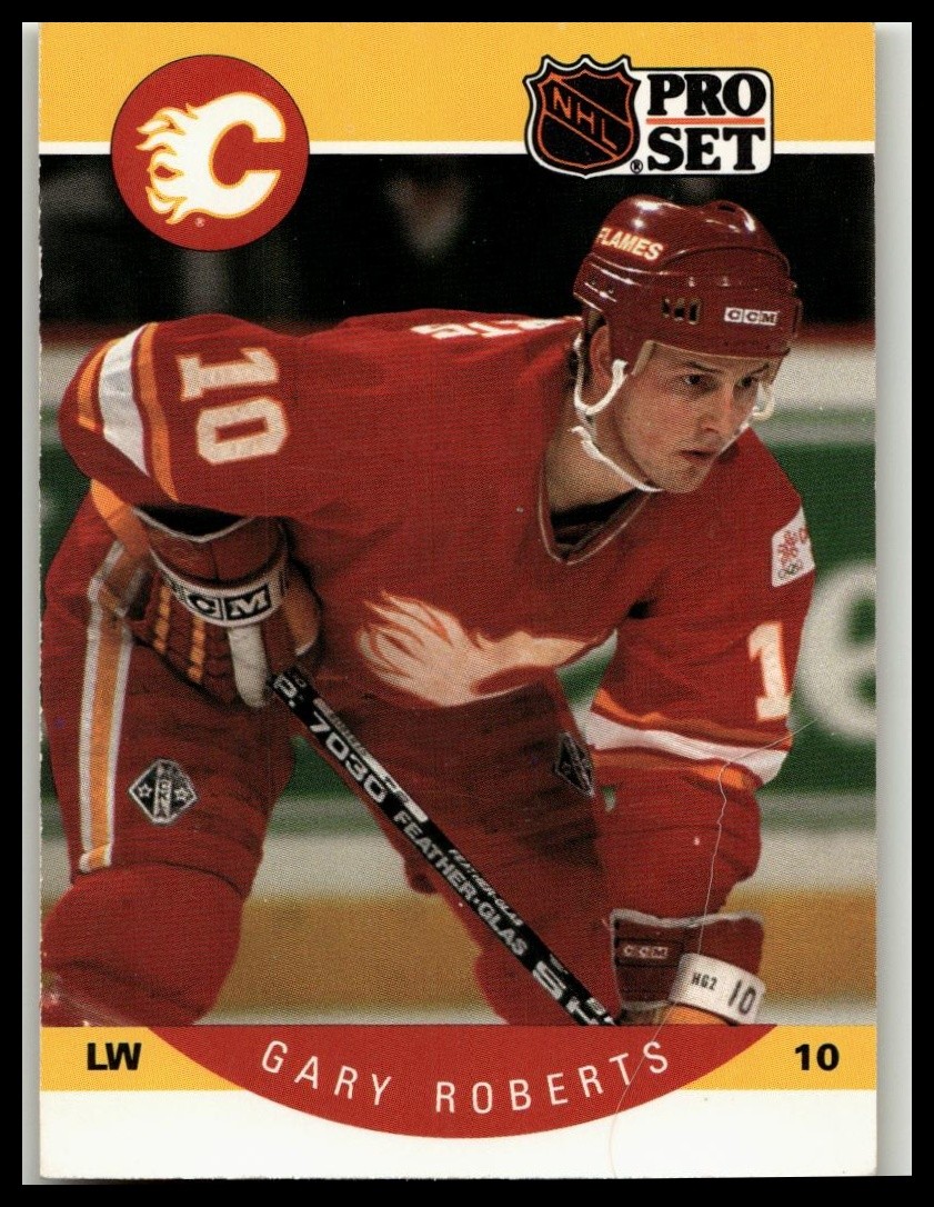 1990-91 Pro Set #45 Gary Roberts
