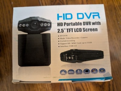 HD DVR Portable DVR With 2.5'' TFT LCD Screen Video Recorder/Camera 32 GB DASHCAM