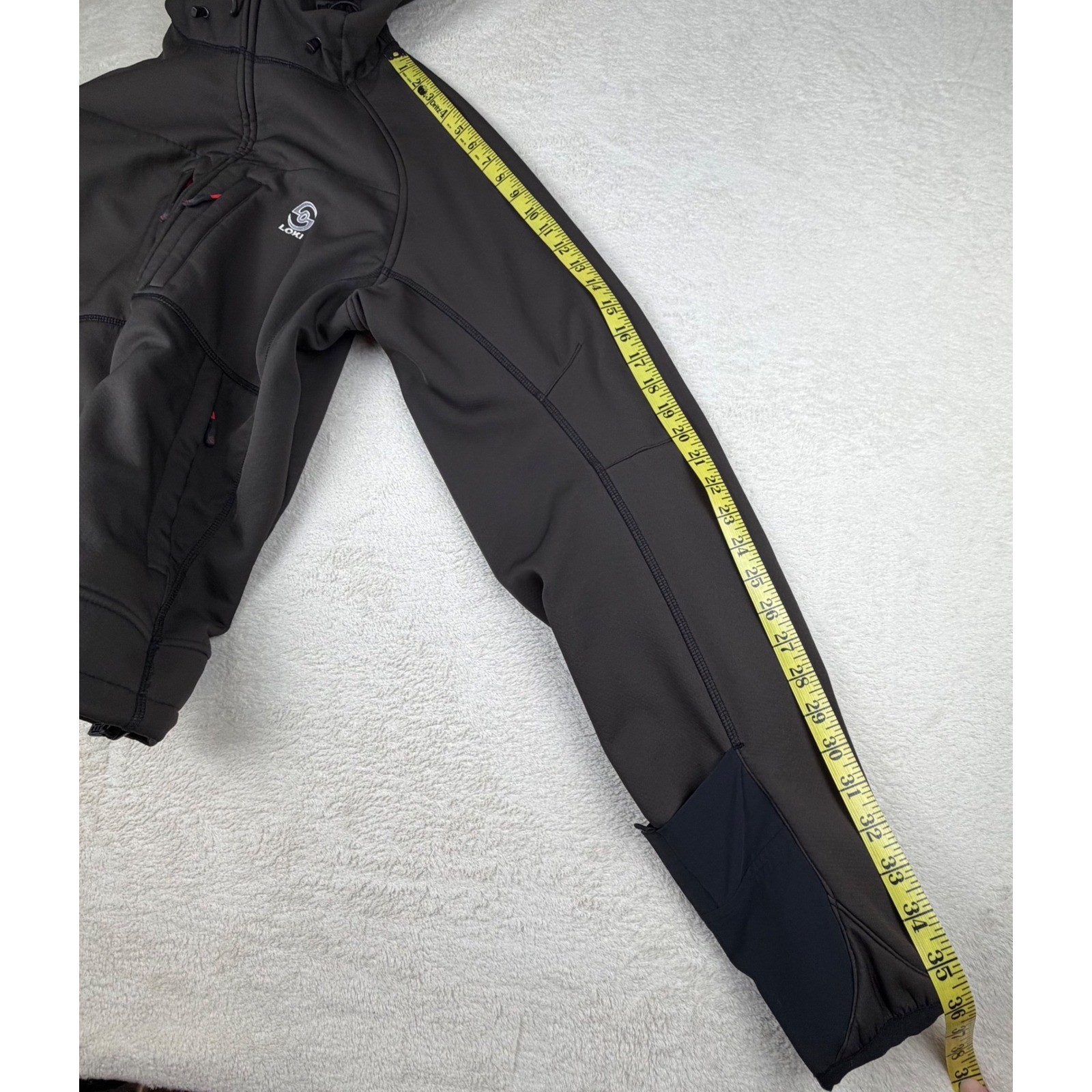 Loki Lined Softshell Brown/Red Mountain Jacket Me… - image 20