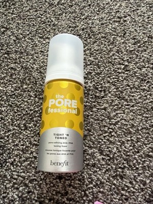 Benefit The PoreFessional Tight 'N Toned Pore Refining Toning Foam - 2 oz - New