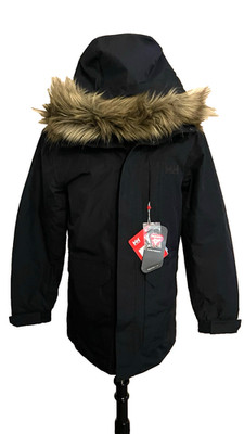 Helly Hansen Mens Parka Dubliner Large Navy Primaloft Insulated Waterproof NWT