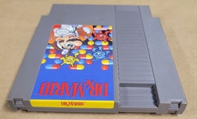Dr. Mario (Nintendo NES, 1990) With Manual And Sleeve. Tested & Working!