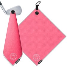 Magnetic Towel Greenside - Premium Ultra-Absorbent Microfiber Golf Towel wi...