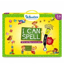 Skillmatics Multicolor Reusable Activity Mats Educational Game for Kids Ages 3-6