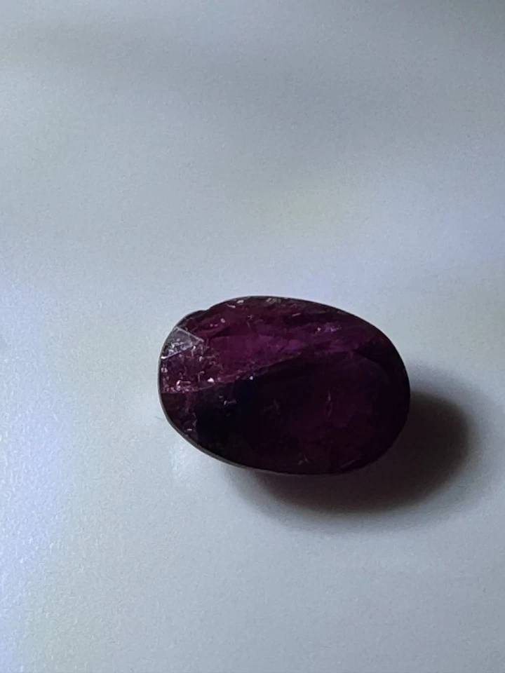 💎1.99 ct Untreated Ruby – Oval 8.64×6.09 mm, Tanzania – GFCO Report - Image 2 of 4