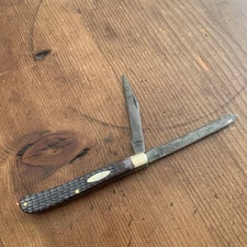 Case XX 62048 2 Blade Pocket Knife 1970s Made In USA Great Snap