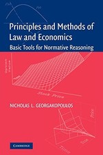 Principles and Methods of Law and Economics: by