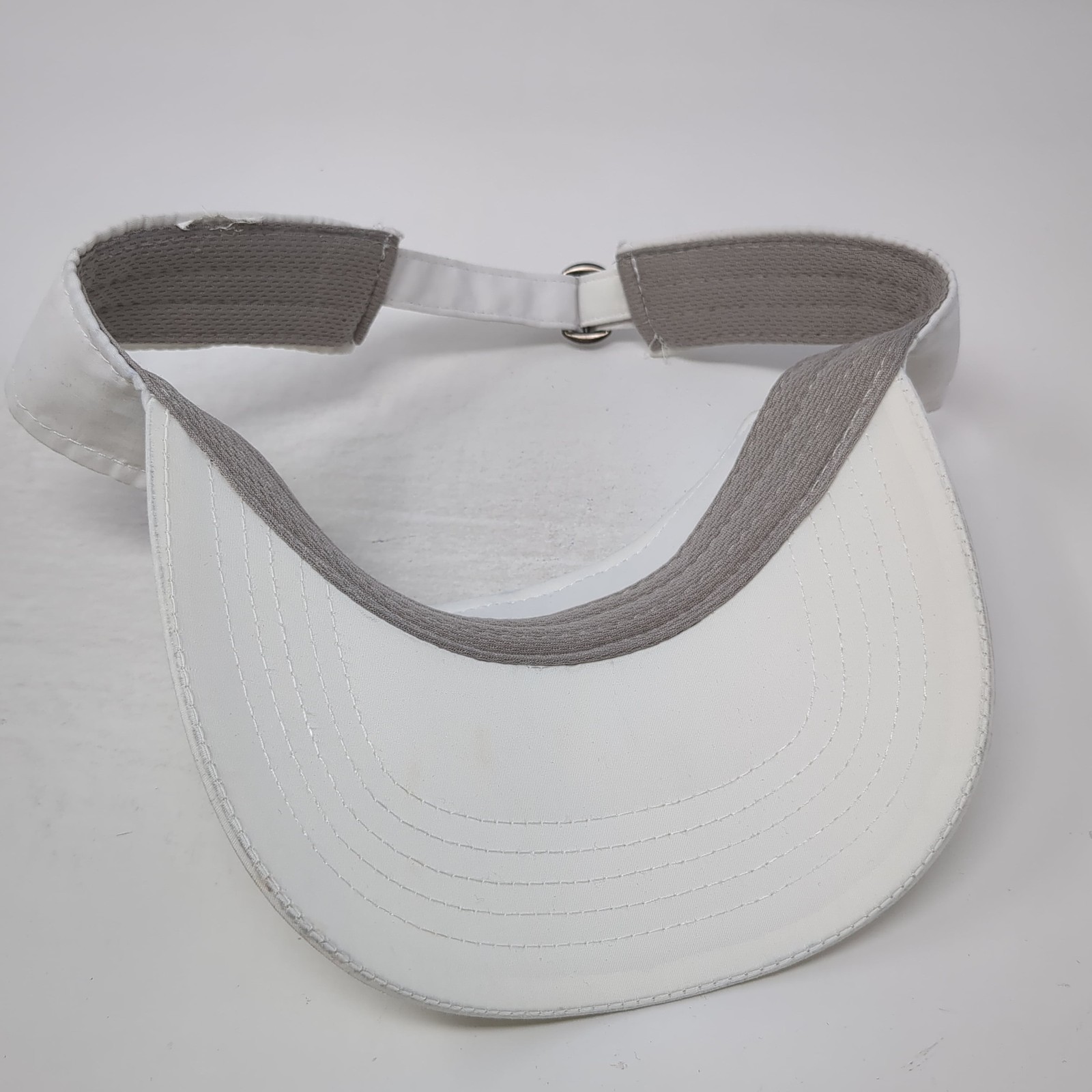 Gaiam Slideback Visor Hat Solid White One Size Ad… - image 7