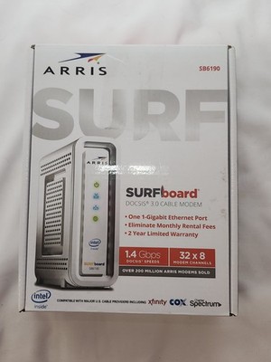 Arris SurfBoard SB6190 Docsis 3.0 Cable Modem Xfinity Spectrum