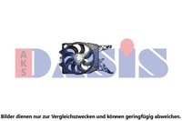 LÜFter MotorkÜHlung AKS Dasis 158128N FÜR Opel KÜHlerlÜFter MotorlÜFter