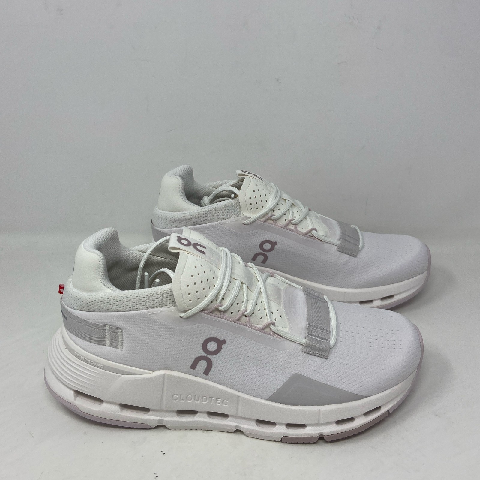 ON Cloudnova 2 Women’s Shoes White/Orchid Size 7.5