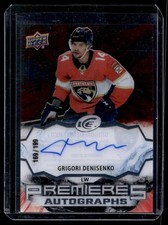2021-22 Upper Deck Ice Premieres Grigori Denisenko RC Auto /199 #IPA-GD