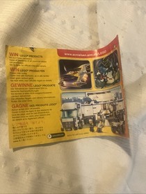 LEGO BIONICLE: Gorast (8695) Missing 1 Piece Manual + Box