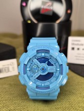 CASIO G-SHOCK GA-110B Blue Hyper Colors Watch MODEL 5146 Authentic