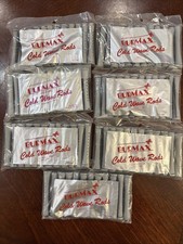 Lot of 7 Dozen Burmax Cold Wave Perming Rods Mint -New Sealed - See Description