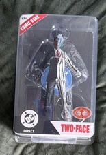 McFarlane DC Direct Page Punchers Red Platinum Batman 89 Two-Face Figure