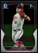 2023 BOWMAN DRAFT CHROME DYLAN QUESTAD RC MINNESOTA TWINS #BDC-25