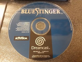 blue stinger sega dreamcast complet en boite et notice allemand PAL CIB 🇩🇪