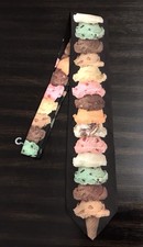 VTG 1997 Ice Cream Cone Men’s Neck Tie Made In USA Ralph Marlin NOS