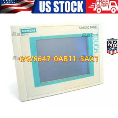 NEW SIEMENS 6AV6 647-0AB11-3AX1 SIMATIC HMI Touch Basic Panel 6AV6647-0AB11-3AX1