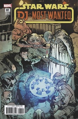 Star Wars The Last Jedi DJ Most Wanted (2018) #   1 Cover B (8.0-VF) Variant ...