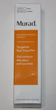 Murad Targeted Eye Depuffer with Peptides Depuffs and Firms AM And PM 0.5 oz/15m