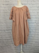 Old Navy Cotton crochet handkerchief sleeve Dress Large Boho Lagen Look