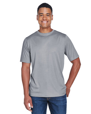 Team 365 TT11H Men's Sonic Heather Performance Tee Top T-Shirt