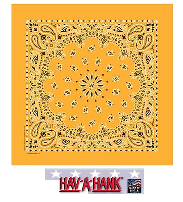 Men S Accessories Usa Made Hav A Hank Cocoa Brown Paisley Bandana Face Mask Neck Scarf Head Wrap Cosys Cc