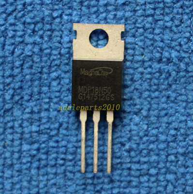10pcs MDP18N50 MAGNA TO-220,CMOS 8-bit Single Chip
