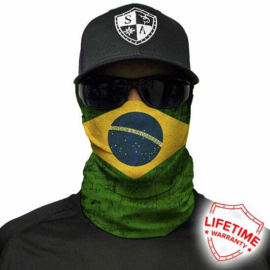 3 Salt Armour SA Co. Fishing Face Shield / Mask / Balaclava In Solid Navy Blue