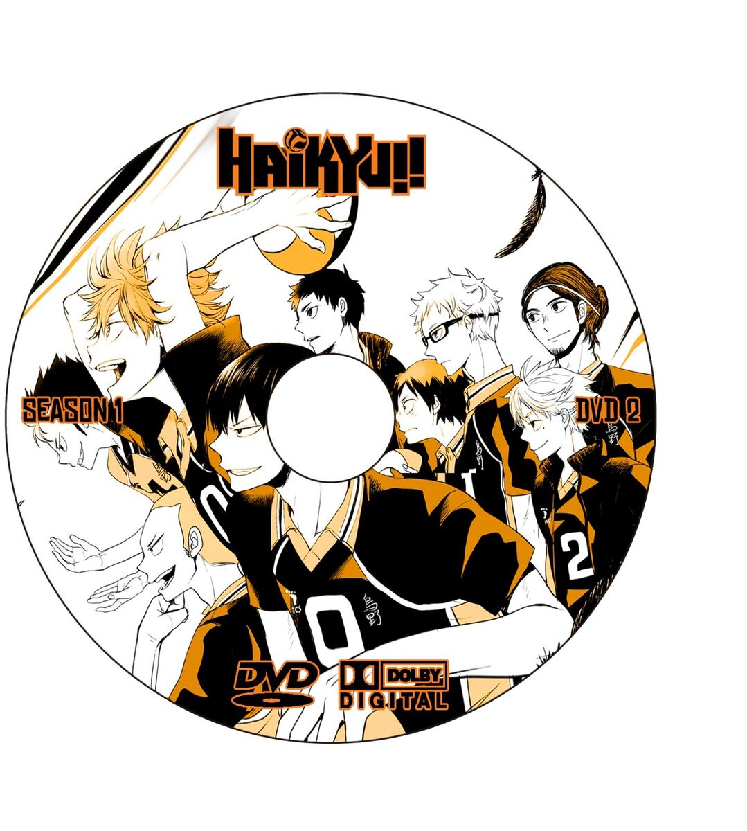 Haikyuu!! Anime Series Season 1-4 Dual Audio English/Japanese with