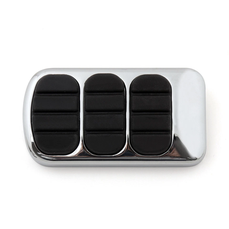 Brake Pedal Pad For 1980-2015 Electra Glides Street Glides Road Kings Chrome Foto 2 de 4