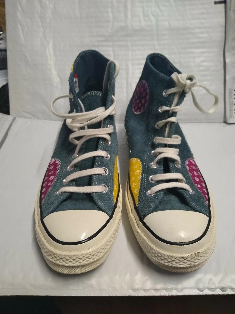 CONVERSE CHUCK 70 HI FADED SPRUCE AMARILLO 166853C Size 10 mens