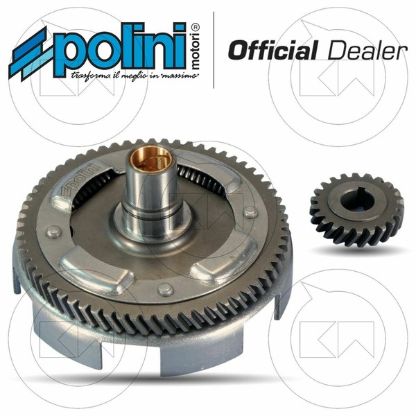 Polini 2021219 Set Haupt- ZäHne SchräGverzahnungen Berichte Z=22-63 Vespa Kp 50-image