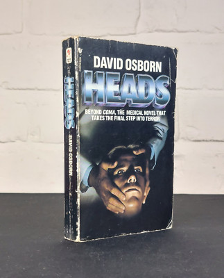 Heads by David Osborn Paperback, 1985 First Edition, 1st Impression Rare Horror