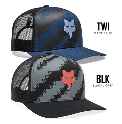 Fox Racing Image Trucker Mütze schwarz/blau Baseball Cap 33400 OS