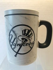 New York Yankees Jumbo Mug Marbleized MLB Licensed Baseball Unused