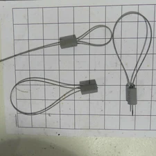 Qty 20 - Pull Tight Cable Security Lock Steel Wire Numeric Serial Number