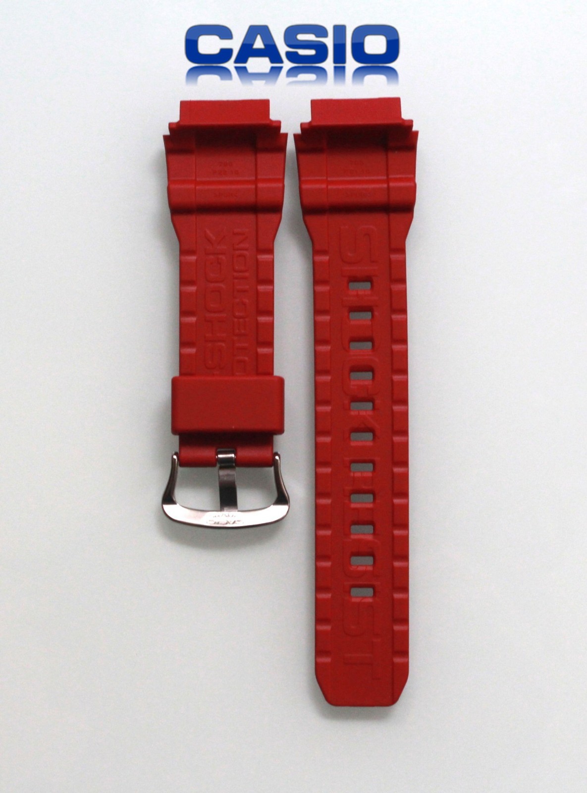 New Original Genuine Casio Wrist Watch Red Strap Replacement Band for G