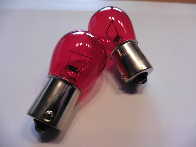 2 Stück Rote Glühbirnen Bremslicht rot Lampen 12V 21W Baw15 s NEU