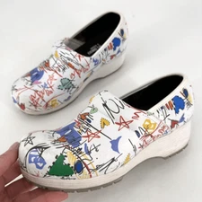 Skechers Women's SR Candaba Slip Resistant Work Clog Shoes Multicolor Size 10