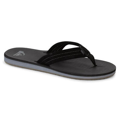 Quiksilver Sandalen Carver Suede Core Flip Flops black