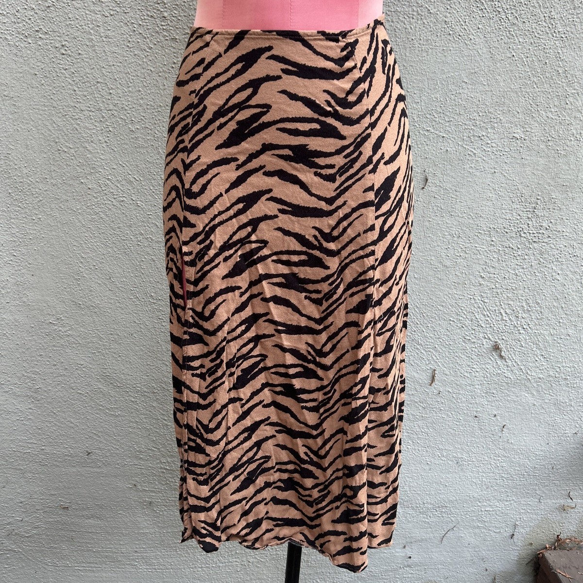 Silk Skirt Reformation Zebra Print Skirt Reformation Zoe Skirt