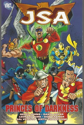 JSA Princes of Darkness - Vol 7 Justice Society of America Graphic Novel Comic
