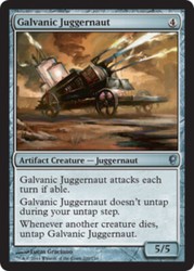 Galvanic Juggernaut Conspiracy #200 Uncommon MTG